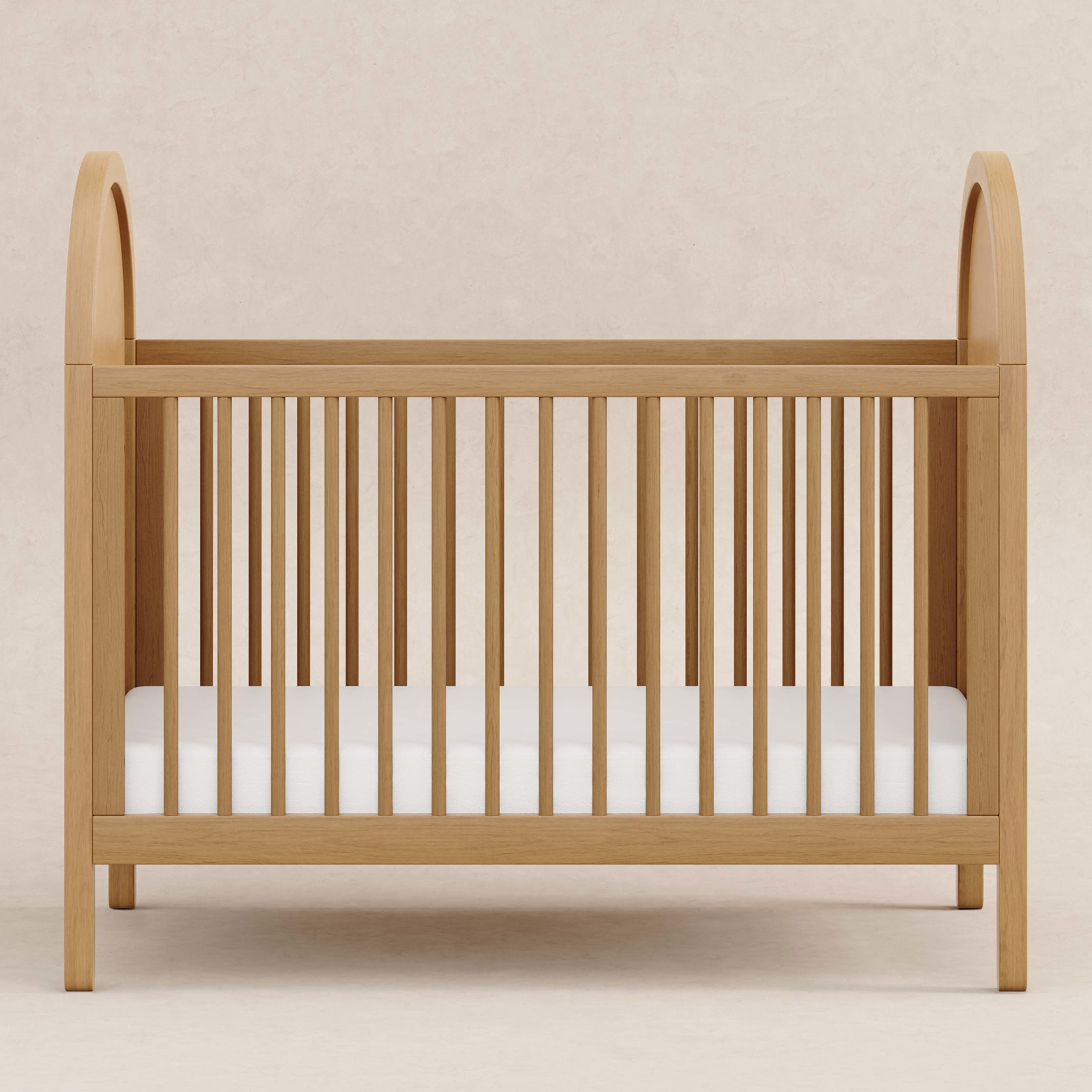 Babyletto Bondi Cane 3-in-1 Convertible Crib with Toddler Bed Conversion Kit