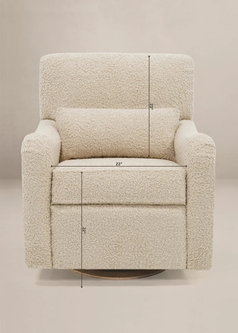 Oilo Motorized Teddy Swivel Glider Recliner