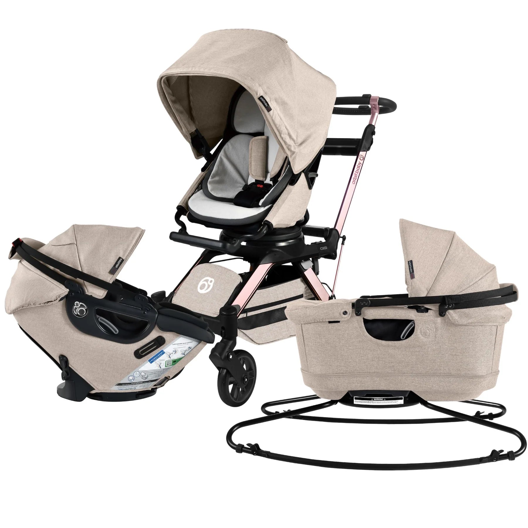 Orbit Baby G5 Stroll Sleep and Ride Travel System