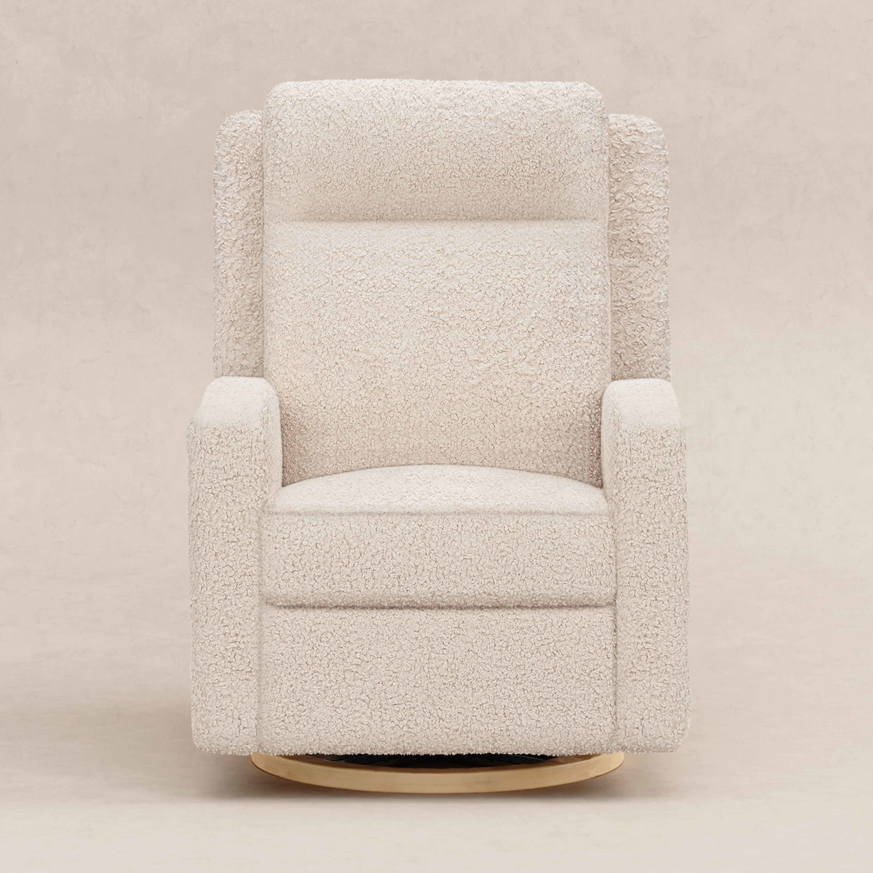Babyletto Sigi Pro Power Recliner & Swivel Glider with Power Adjustable Headrest and Lumbar Support
