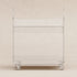 Babyletto Presto Acrylic Bookcase and Cart