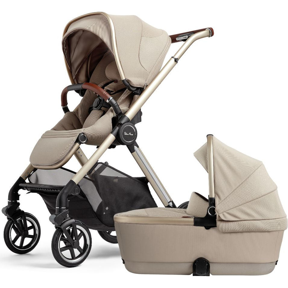 Silver Cross Reef 2 Stroller + Folding Bassinet