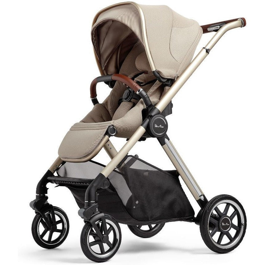 Silver Cross Reef 2 Stroller + Folding Bassinet