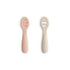 Mushie First Feeding Baby Spoons 2-pack