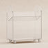 Babyletto Presto Acrylic Bookcase and Cart