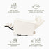 Monogram by Namesake Willa Plus Power Glider Recliner + Power Headrest