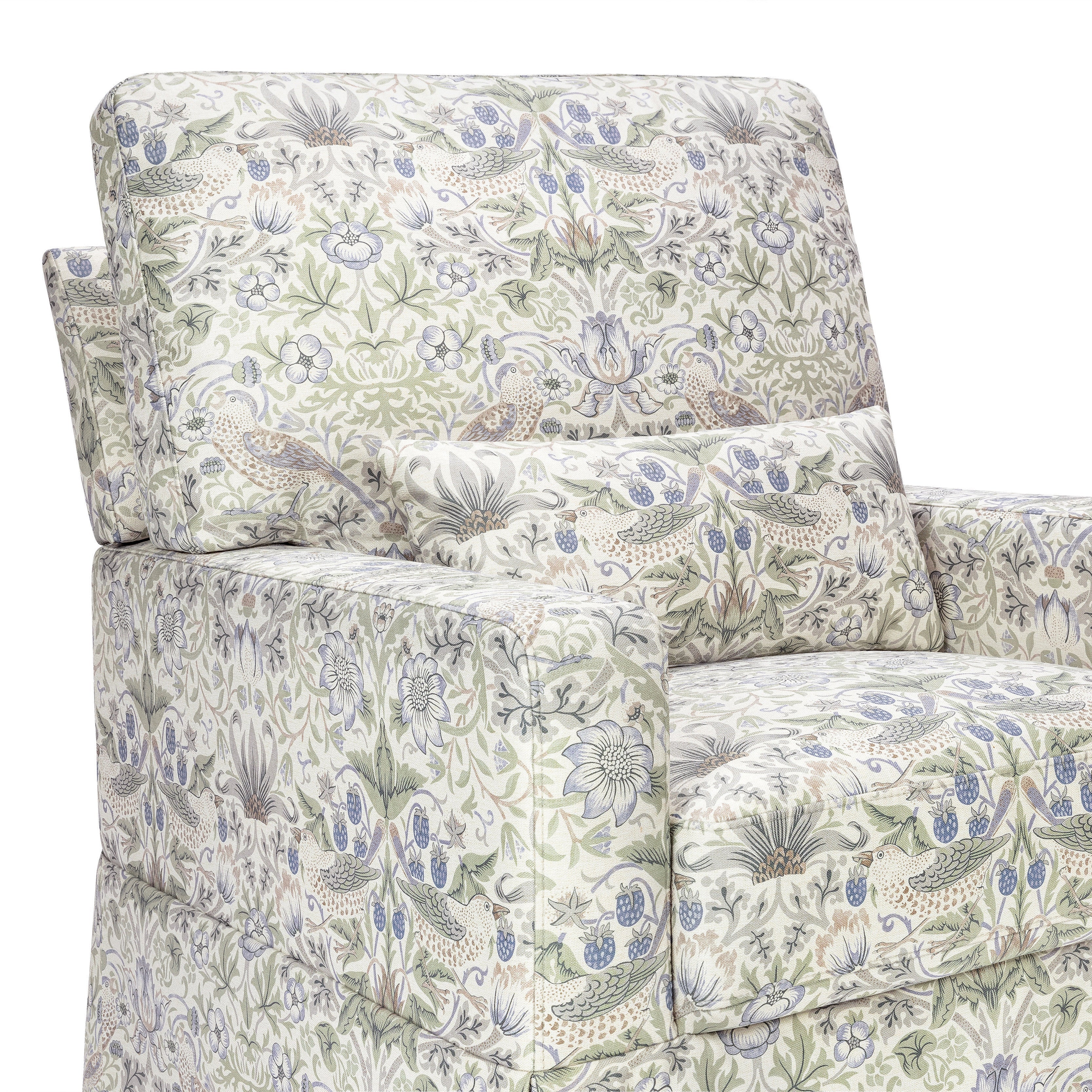 Morris & Co. x Namesake Crawford Pillowback Comfort Swivel Glider