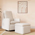 Babyletto Cali Storage Ottoman in Eco-Performance Fabric | Water Repellent & Stain Resistant