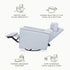 Monogram by Namesake Willa Plus Power Glider Recliner + Power Headrest