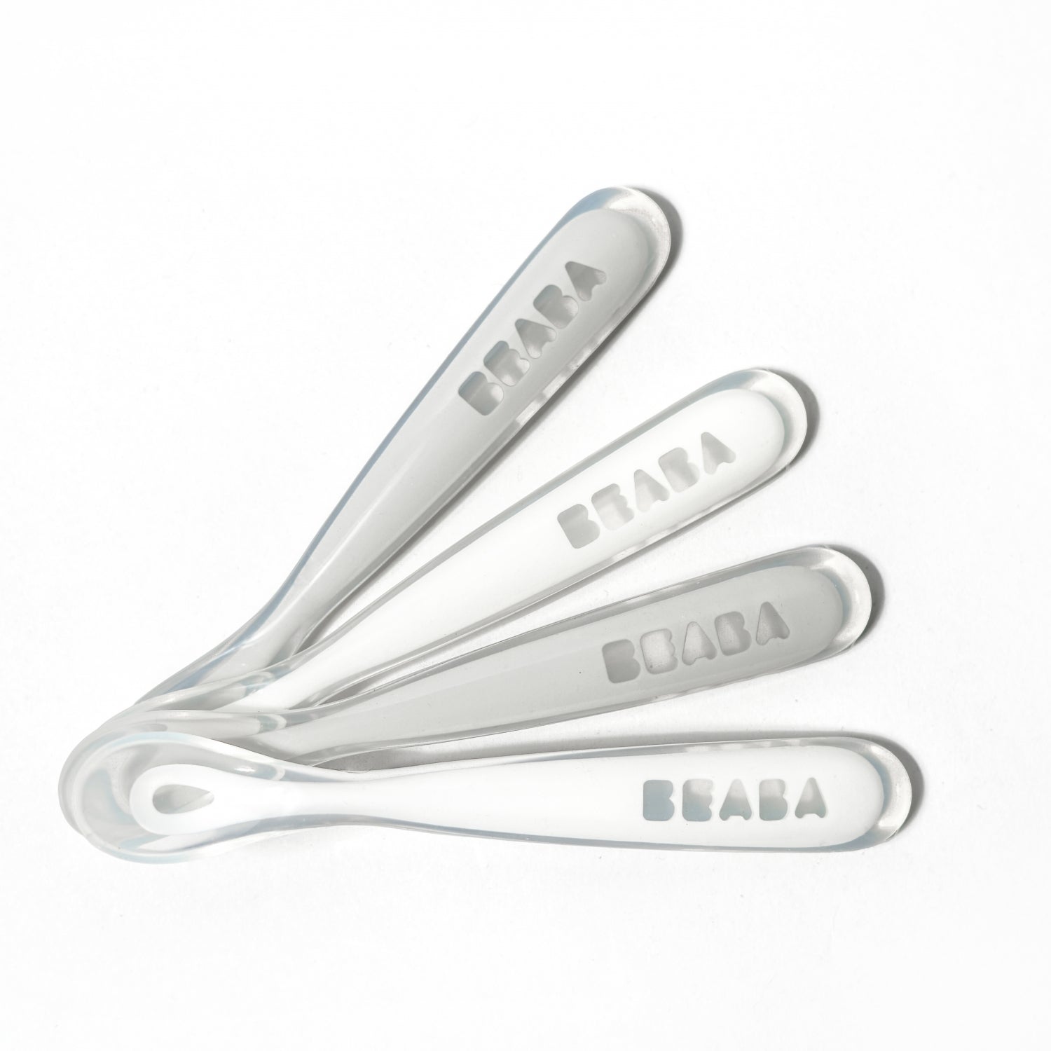 Beaba 1st Foods Silicone Spoons - Set of 4