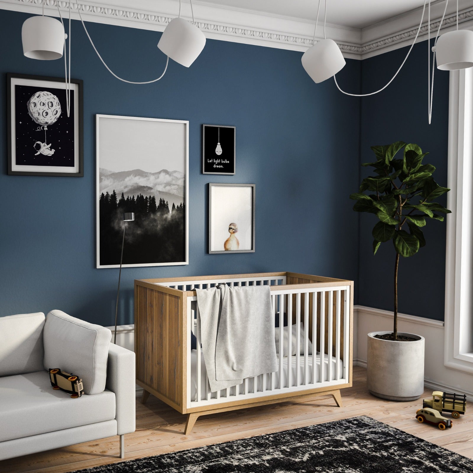 Romina Uptown Toddler Rail for Classic Crib