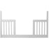 Newport Cottages Toddler Guardrail (not for full conv. cribs)