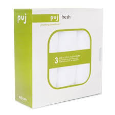 Puj Fresh Washcloths- 3 pack