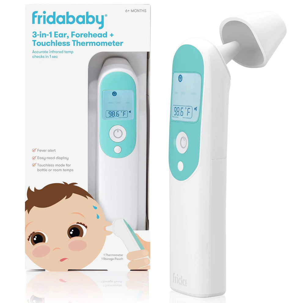 Fridababy 3-in-1 Ear, Forehead Touchless Thermometer